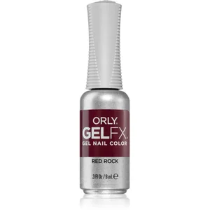 Orly Gelfx Gel vernis à ongles gel lampe UV/LED teinte Red Rock 9 ml pas cher