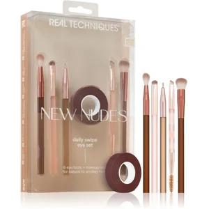 Real Techniques New Nudes kit de pinceaux de maquillage des yeuxVendu paramazon