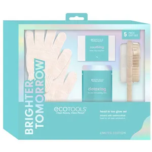 Ecotools Brighter Tomorrow Glow - Coffret Soin Complet 4 pièces pour un Éclat Rayonnant TU