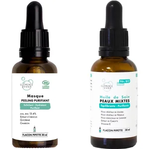 Duo de soins pour peaux mixtes - Clémence et Vivien pas cher