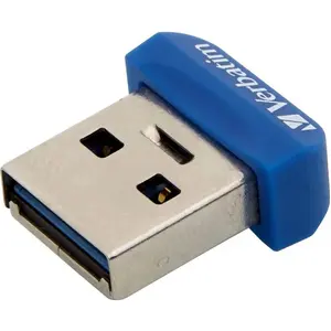 Comparateur de prix : Plantronics Clé USB - VERBATIM - Store 'n' Stay NANO USB 3.0 - 32Go / Bleu 98710