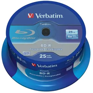 Comparateur de prix : Verbatim - Datalife 6x - bd-r - 25 Go - 405 nm - 650 nm - 6x - 6x (43837)