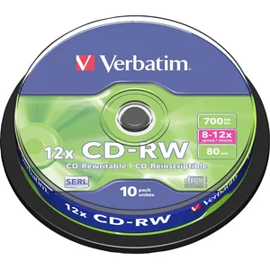 Comparateur de prix : Verbatim DataLifePlus - CD-RW x 10 - 700 Mo - support de stockage