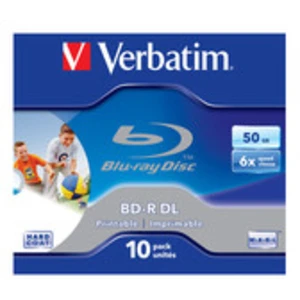 Comparateur de prix : Verbatim - 10 x BD-R DL - 50 Go 6x - surface imprimable par jet d'encre - boîtier CD