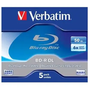 Comparateur de prix : Verbatim (43748) : BD-R DL 6x 5-pack : Blu-Ray Optical Media