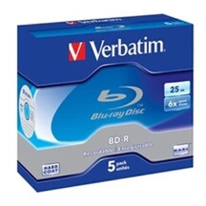 Comparateur de prix : BD-R VERBATIM - Pack de 5 disques Blu-ray SL 6x - 25 Go