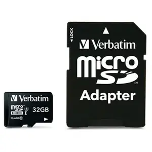 Comparateur de prix : Verbatim - Pro - 32 Go - MicroSDHC - Classe 10 - uhs - 90 Mo/s - 45 Mo/s (47041)