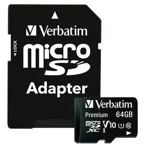Comparateur de prix : Verbatim Premium 64 Go MicroSDXC Classe 10