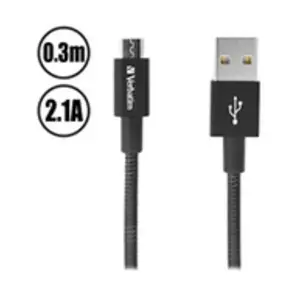 Comparateur de prix : Verbatim 48866 câble USB 0,3 m USB A Micro-USB A Noir