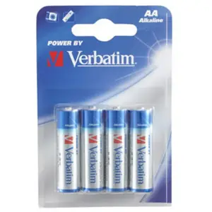 Comparateur de prix : Verbatim Verbatim - Batterie 4 x type AA - Alcaline