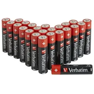 Comparateur de prix : 1x24 Verbatim Alkaline Batterie Mignon aa LR6 49505