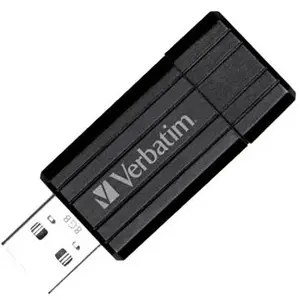 Comparateur de prix : Verbatim Verbatim PinStripe USB Drive - Clé USB - 8 Go - USB 2.0 - noir