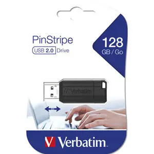 Verbatim Clé USB Store'n'Go PinStripe 128Go pas cher