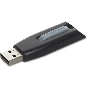 Clé USB - VERBATIM - Store 'n' Go V3 - Gris / 64Go 49174