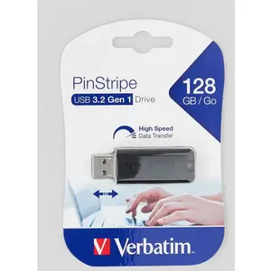 Verbatim 49319 Clé USB 3.2 Gen 1 Store'n'Go Pinstripe 128 Go pas cher