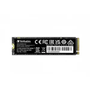 Comparateur de prix : Verbatim Vi5000 512 Go M.2 PCI Express 4.0 NVMe 3D NAND
