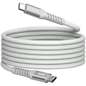 Verbatim - Câble USB - 24 pin USB-C (M) pour 24 pin USB-C (M) - 1.2 m - magnétique, charge et synchronisation, jusqu'à 480 Mbps, alimentation USB-C (60 W), pas cher