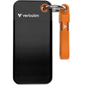 Comparateur de prix : Verbatim Pocket SSD 1 To USB Type-C 3.2 Gen 2 (3.1 Gen 2) Noir, Orange