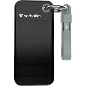 Comparateur de prix : Verbatim Pocket SSD 2 To USB Type-C 3.2 Gen 2 (3.1 Gen 2) Noir, Gris
