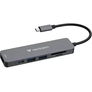 VERBATIM Hub multiports USB C Essentials 6 Ports