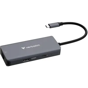 Verbatim - Station d'accueil - pour ordinateur portable - USB-C - HDMI - 1GbE