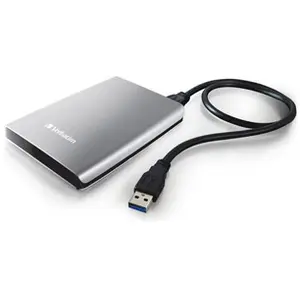Disque dur externe VERBATIM Store'n'Go - 1 To - USB 3.0 - 2.5" - Gris pas cher
