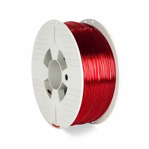 Comparateur de prix : Filament Verbatim 55062 petg 2.85 mm 1 kg rouge (transparent) 1 pc(s)