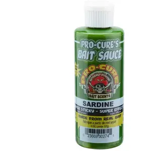 Comparateur de prix : Attractant Pro Cure Bait Sauce : Parfums - Sardine