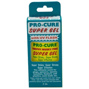 Comparateur de prix : Pro Cure Additif Liquide Pour Appât Super Gel Plus Trophy Musky Pike 56g