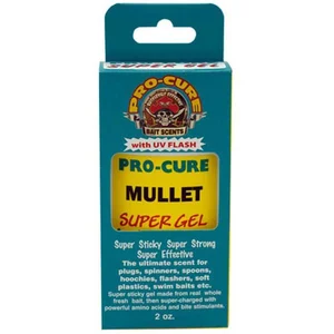 Comparateur de prix : Pro Cure Additifs Appâts Liquides Super Gel Plus Rouget-barbet 56g