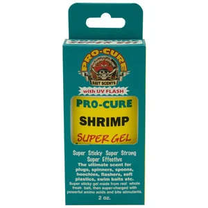 Comparateur de prix : Pro Cure Additifs Appâts Liquides Super Gel Plus 56g Crevette