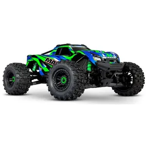 Véhicule radiocommandé MAXX 4X4 WIDEMAXX 1/10 brushless vert - TRAXXAS
