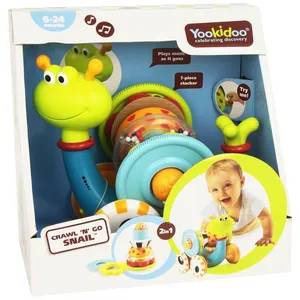 YALDONE Yookidoo L'escargot rigolo pas cher