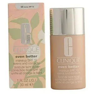 Comparateur de prix : Clinique Clinique - Even Better Fluid Foundation 06-Honey 30 Ml