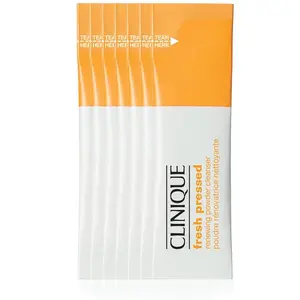 Clinique Fresh Pressed Poudre Nettoyante Vitamine C pure 5% 28 Sachets pas cher