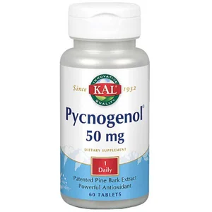 Kal Comprimés Pycnogenol 50mg Antioxidant 60 Unités One Size pas cher