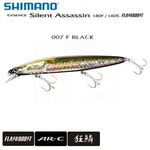 Comparateur de prix : Shimano Fishing Minnow Exsence Silent Assassin Flash Boost 28g 140 Mm