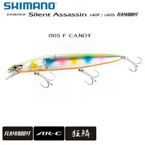Comparateur de prix : Shimano Fishing Minnow Exsence Silent Assassin Flash Boost 28g 140 Mm