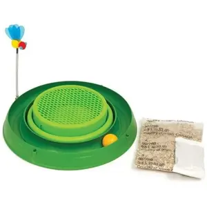 Comparateur de prix : Catit Cat It - play circuit interactive jouet pour chat avec herbe, vert