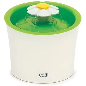 Comparateur de prix : Distributeur Chat   Catit Fontaine à eau Flower coloris vert   3 litres