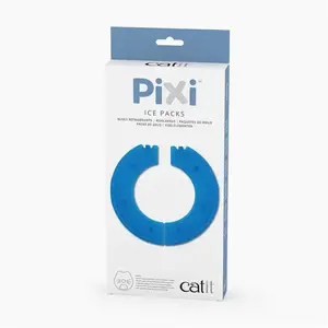 Comparateur de prix : Catit CA Pixi Lot de 2 Blocs réfrigérants pour 6 Aliments Bleu