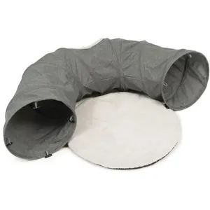 Catit VESPER Tunnel - Gris - Pour chat 97x68x28cm