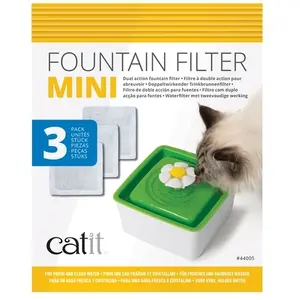 Comparateur de prix : 3 filtres de rechange - pour lLAbreuvoir Catit 2.0 MINI avec fleur