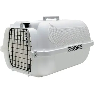 Catit White Tiger Voyageur Cage de transport pour chat - blanc - L48xl32xH28cmVendu parzooplus