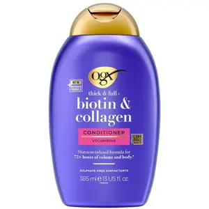 Comparateur de prix : Merkloos / Sans marque OGX Après-Shampooing Biotine & Collagène 385ml