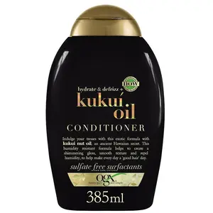 Comparateur de prix : Merkloos / Sans marque OGX Hydrate & Defrizz+ Kukui Oil Conditioner 385ml
