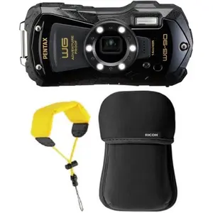 Pentax WG-90 Black Kit (213500) (28 - 140 mm, 16 Mpx), Appareil photo,... pas cher