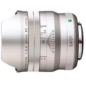 Comparateur de prix : Objectif reflex Pentax HD D FA 21mm f/2.4 ED Limited DC WR Argent
