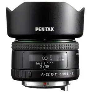 Comparateur de prix : Pentax Objectif De L´appareil Photo 35 Mm F2 Hd Fa