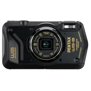 Pentax appareil photo apn compact compact étanche wg-8 noir pas cher